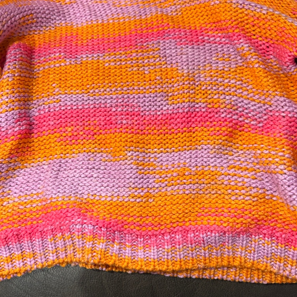 Oddy multi color pullover sweater NWOT - Picture 3 of 7